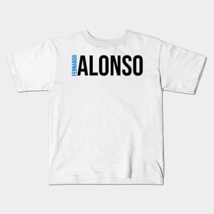 Fernando Alonso Driver Name - 2022 Season Kids T-Shirt